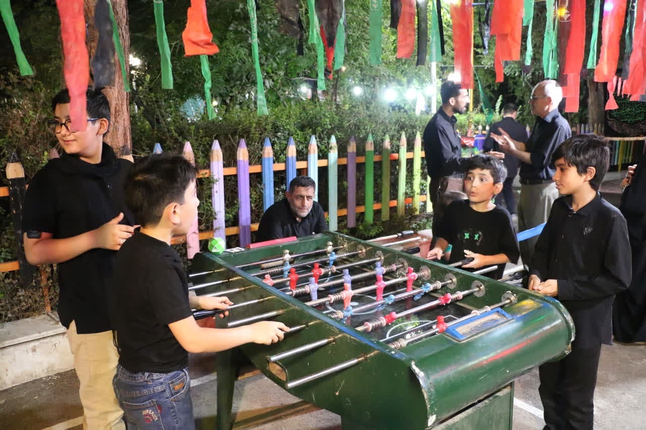 آیین عزاداری هیئت هنر و رسانه قم