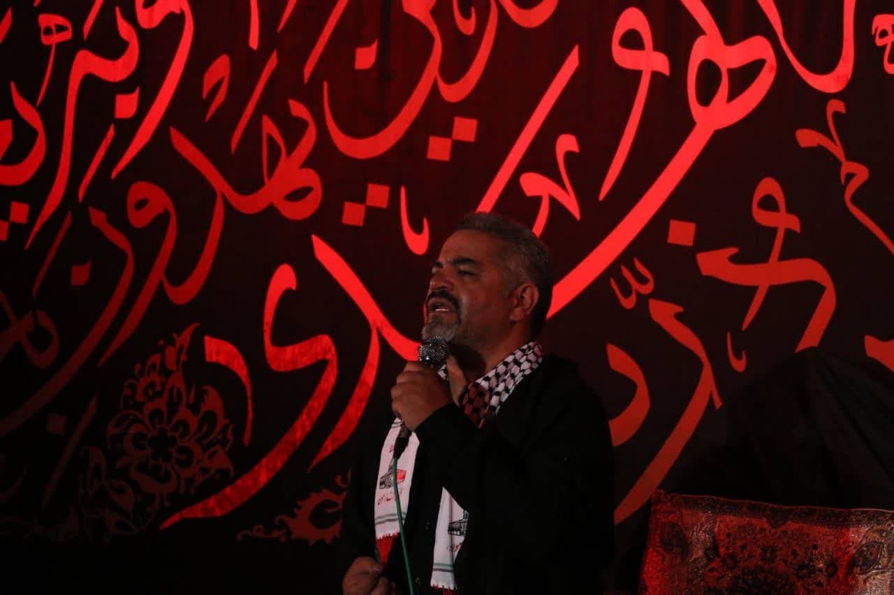 آیین عزاداری هیئت هنر و رسانه قم