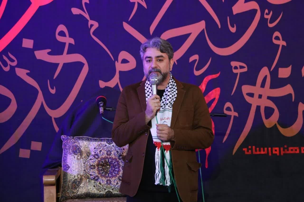 آیین عزاداری هیئت هنر و رسانه قم