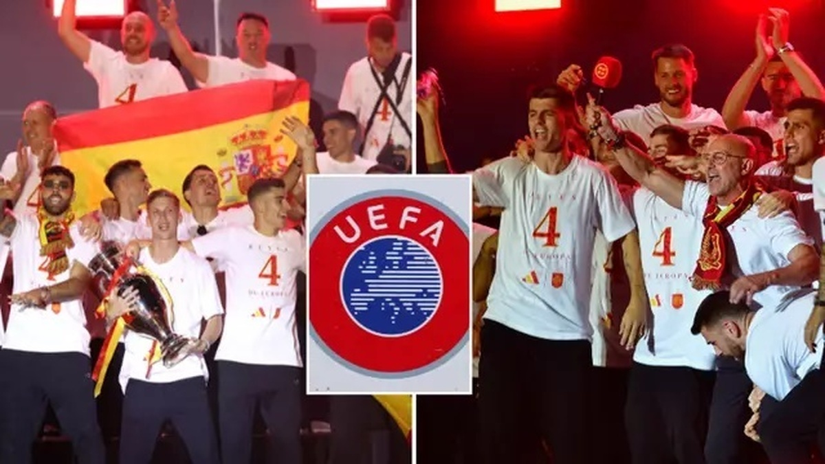 یوفا ستاره‌های تیم ملی اسپانیا را بابت شادی محروم می‌کند!