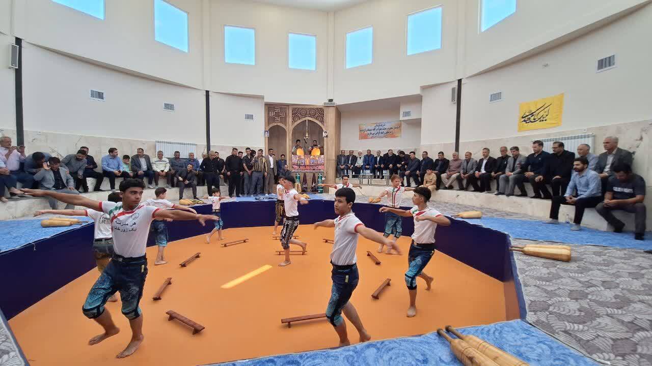 زورخانه دانسفهان افتتاح شد زورخانه دانسفهان افتتاح شد