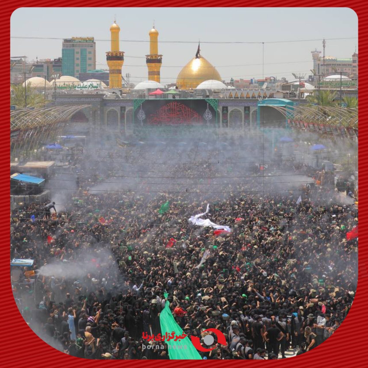 عزاداری سنتی زنان قبیله بنی اسد در کربلا 