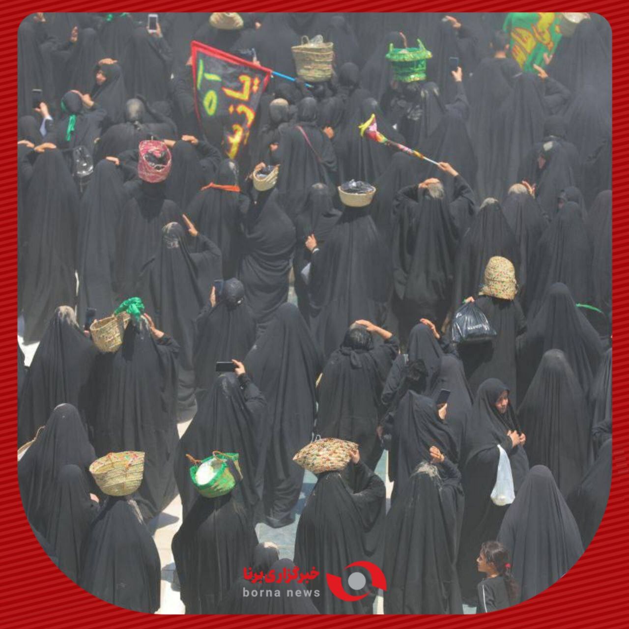 عزاداری سنتی زنان قبیله بنی اسد در کربلا 
