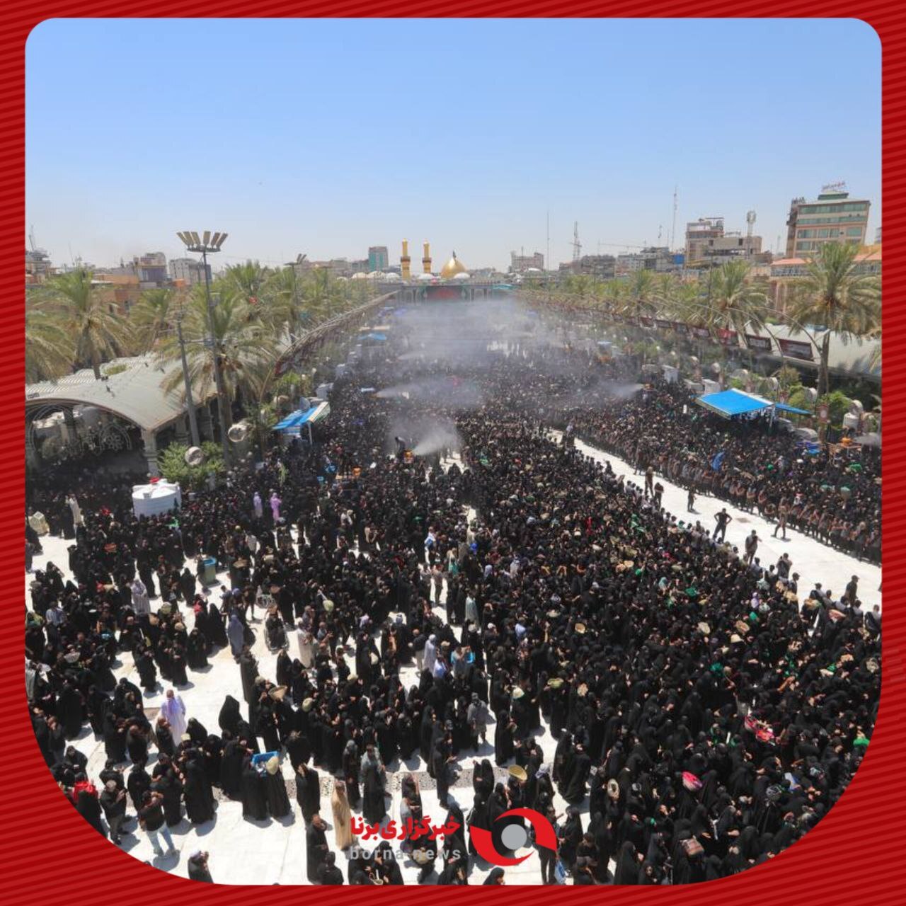 عزاداری سنتی زنان قبیله بنی اسد در کربلا 