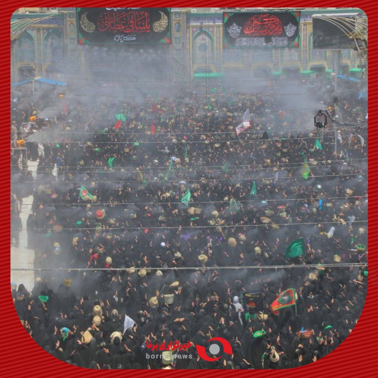 عزاداری سنتی زنان قبیله بنی اسد در کربلا 