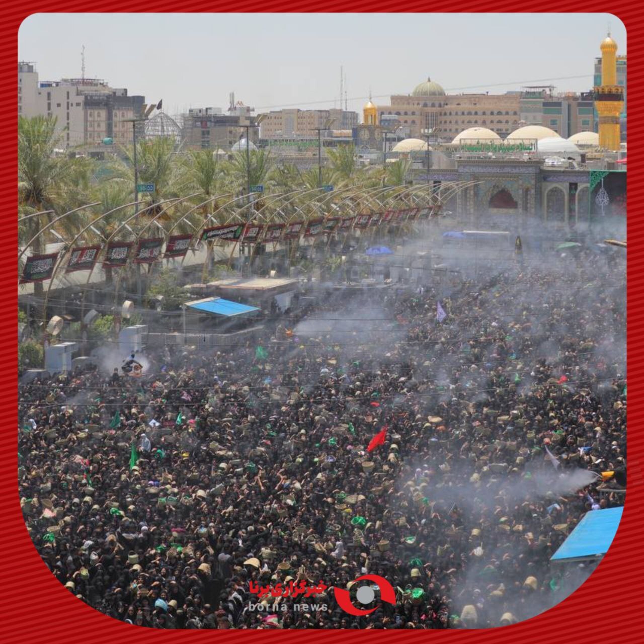 عزاداری سنتی زنان قبیله بنی اسد در کربلا 