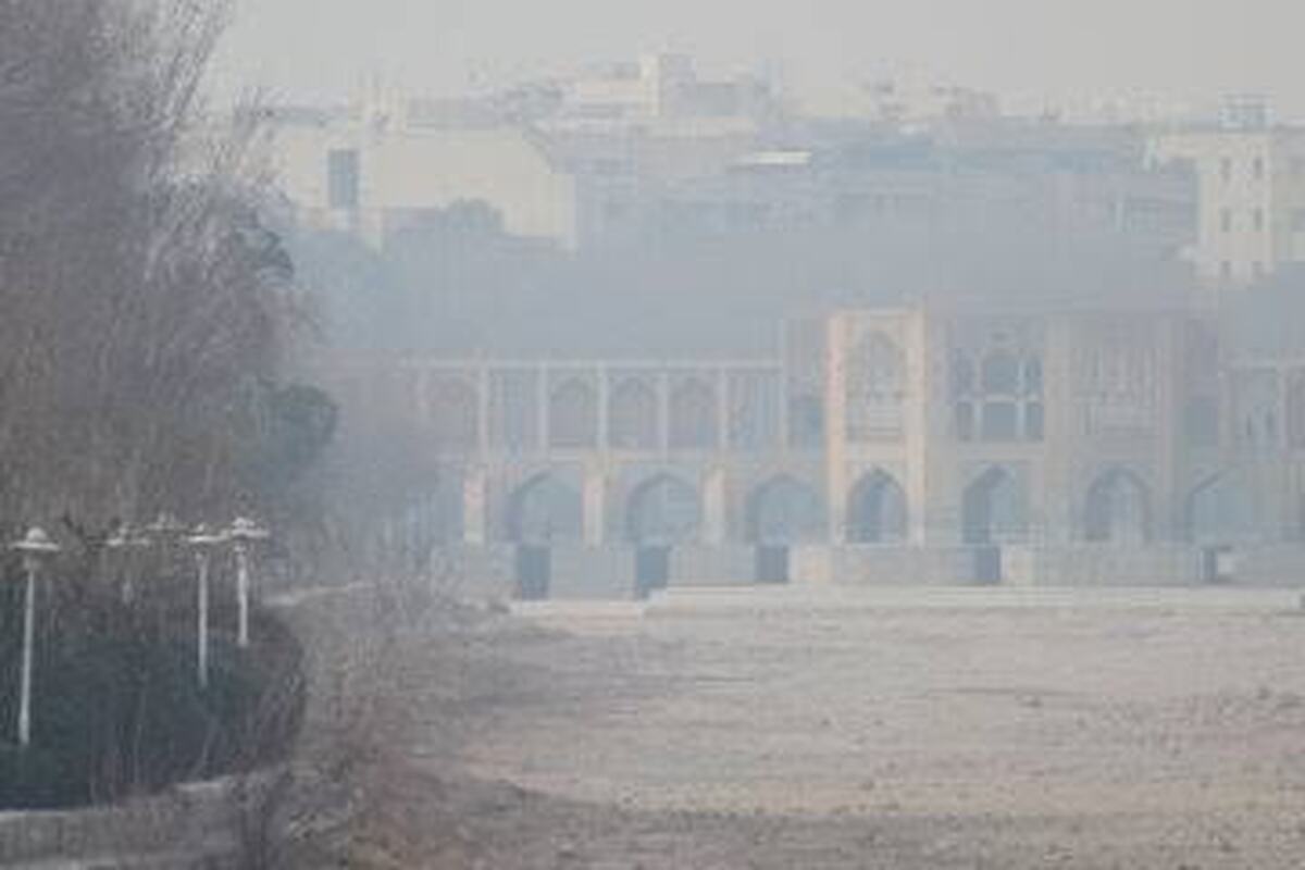 کارت قرمز برای آلودگی هوای اصفهان