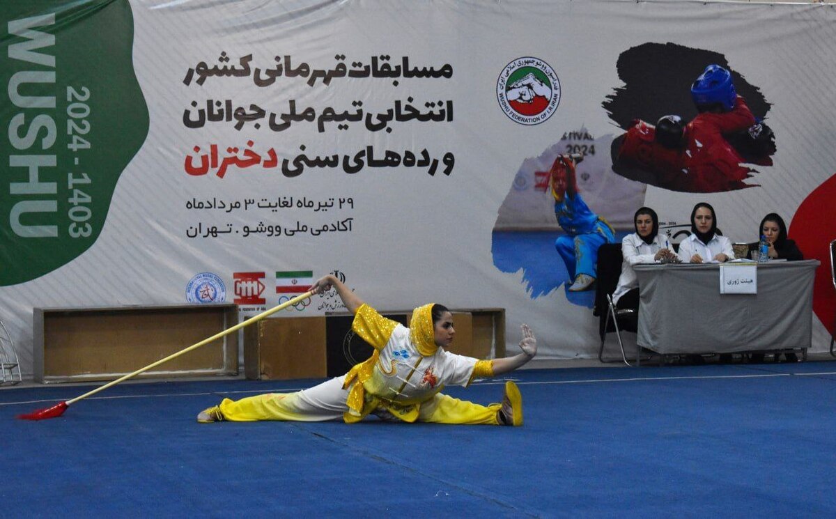 پایان رقابت‌های قهرمانی کشور ووشو دختران در تهران