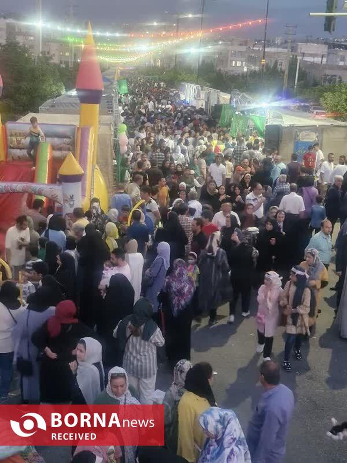 برپایی جشن یک کیلومتری عید سعید غدیر خم در پردیس