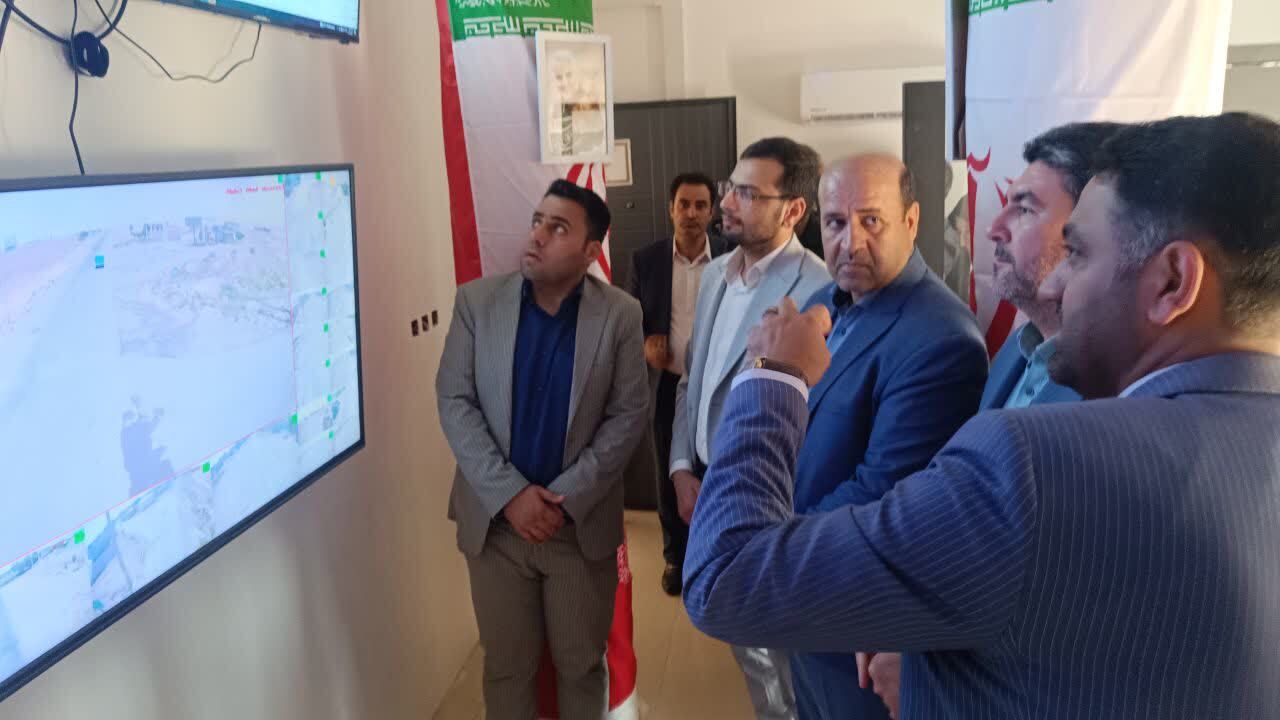 افتتاح همزمان طرح پایش تصویری و کنترل تردد۲۷ روستای بخش بشاریات افتتاح همزمان طرح پایش تصویری و کنترل تردد۲۷ روستای بخش بشاریات