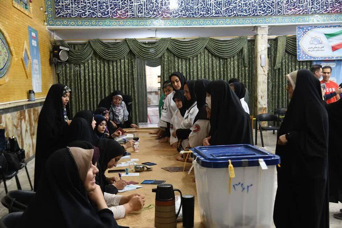 حماسه حضور مردم البرز در انتخابات ریاست جمهوری