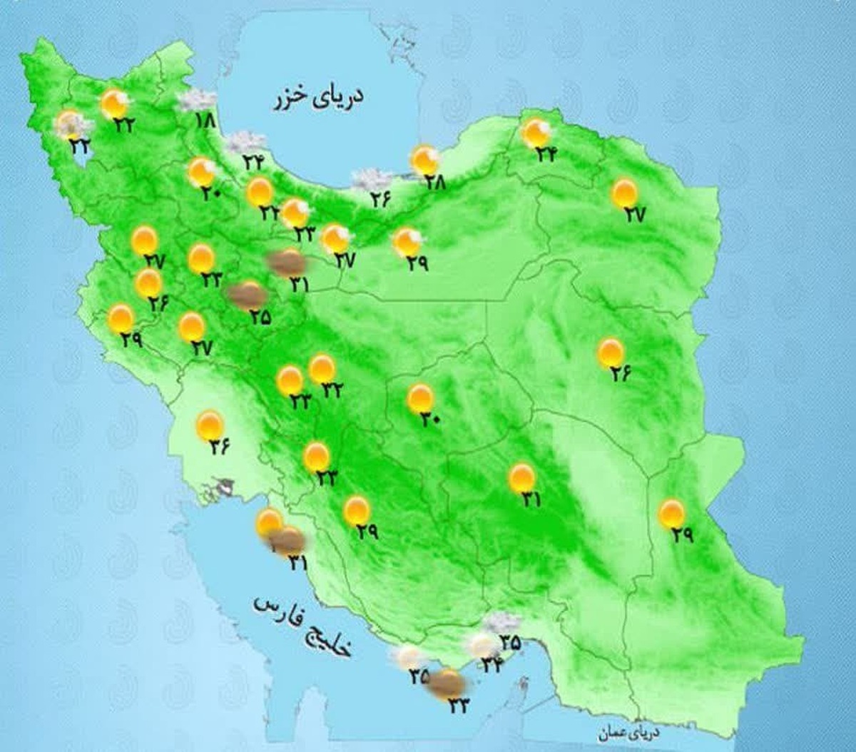 هشدار سازمان هواشناسی برای ۱۲ استان کشور
