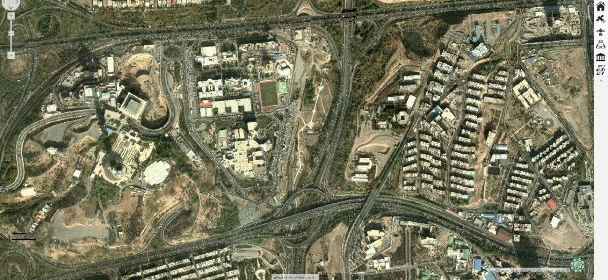 تصاویر ماهواره‌ای سال ۱۴۰۲ شهر تهران منتشر شد