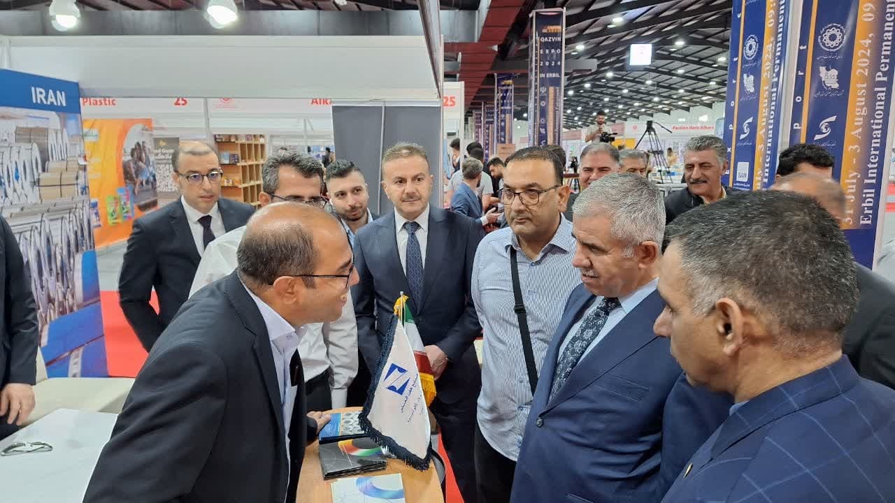 نمایشگاه توانمندی های صادراتی استان قزوین در اربیل گشایش یافت 