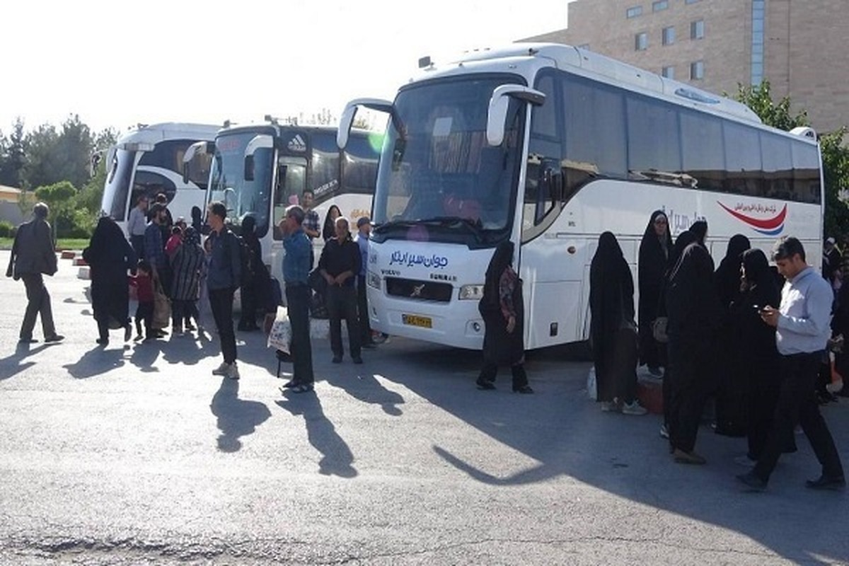 آمادگی ۶۰ دستگاه اتوبوس برای اعزام زائران اربعین خراسان شمالی به عتبات عالیات