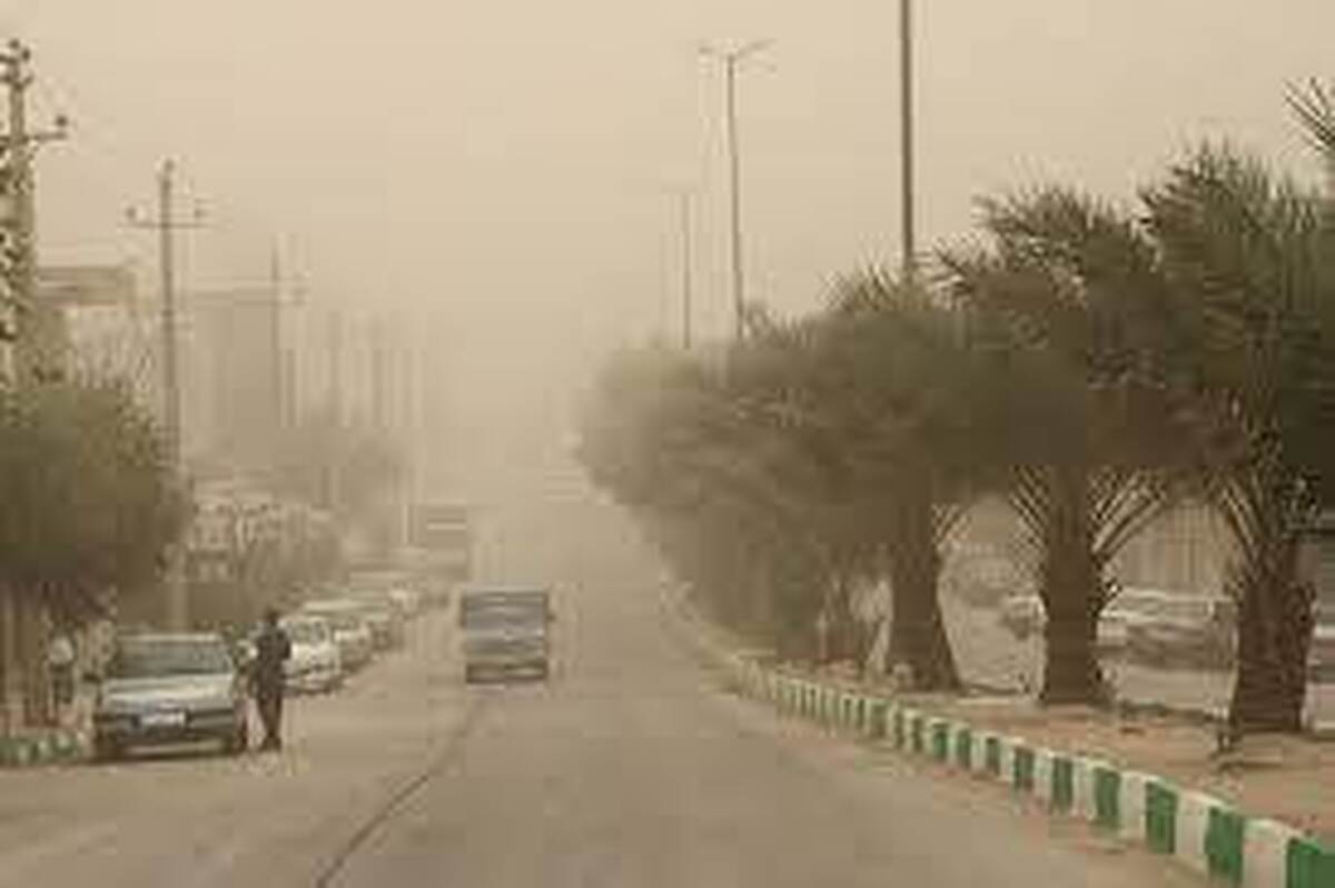 وقوع 3 روزه رگبار و رعد و برق و برخاستن گرد و خاک در خوزستان