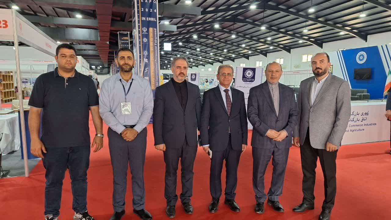 بازدید سرکنسول ایران در اقلیم کردستان از نمایشگاه قزوین بازدید سرکنسول ایران در اقلیم کردستان از نمایشگاه قزوین