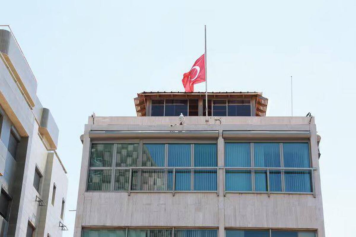 ترکیه به احترام اسماعیل هنیه پرچم‌ها را نیمه افراشته کرد