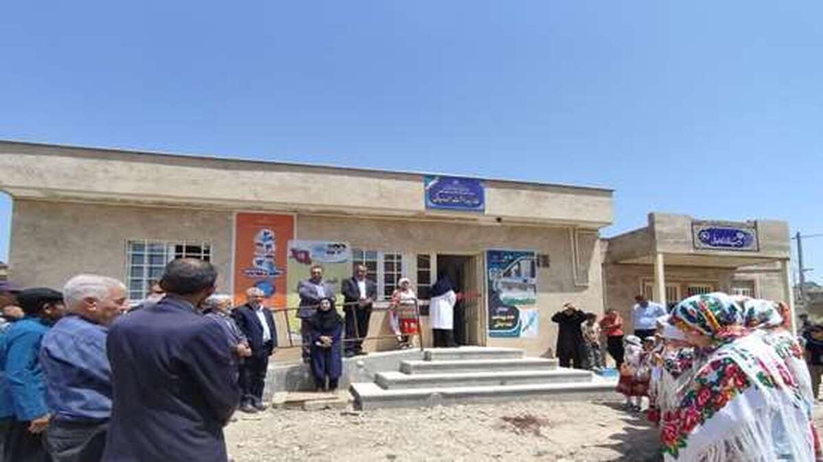 ۲ خانه بهداشت روستایی در بجنورد افتتاح شد