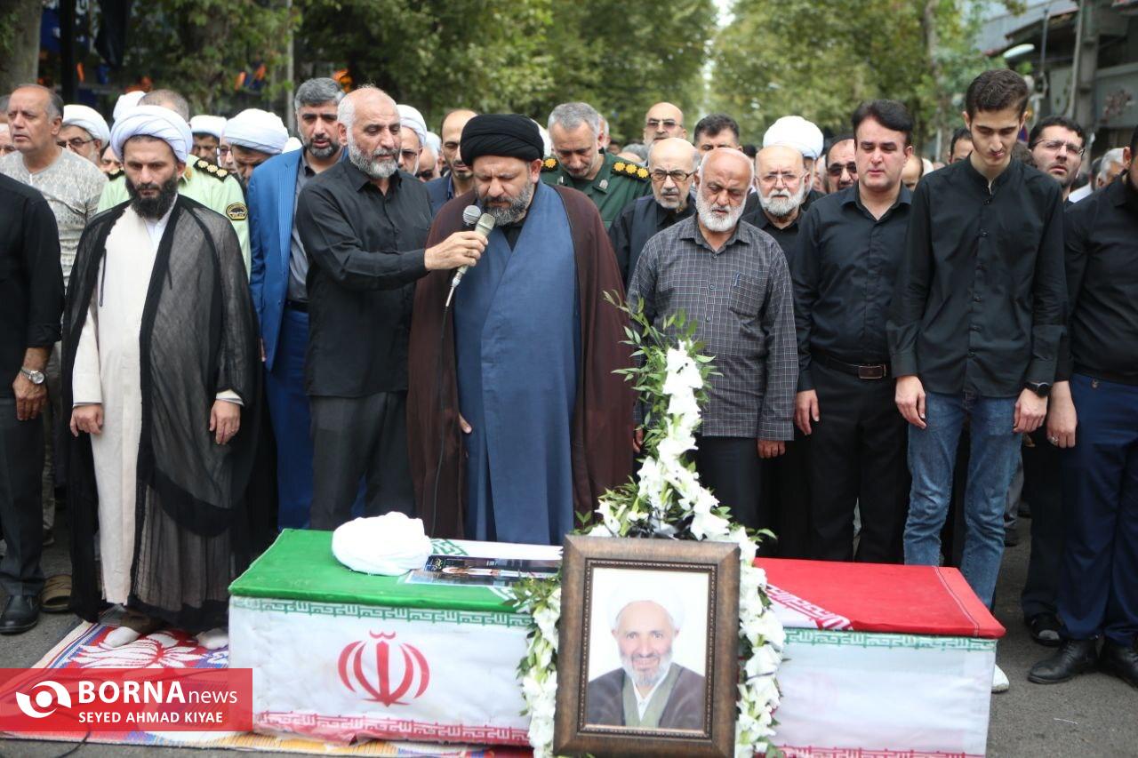 تشییع پیکر شهید حجت الاسلام ادیب