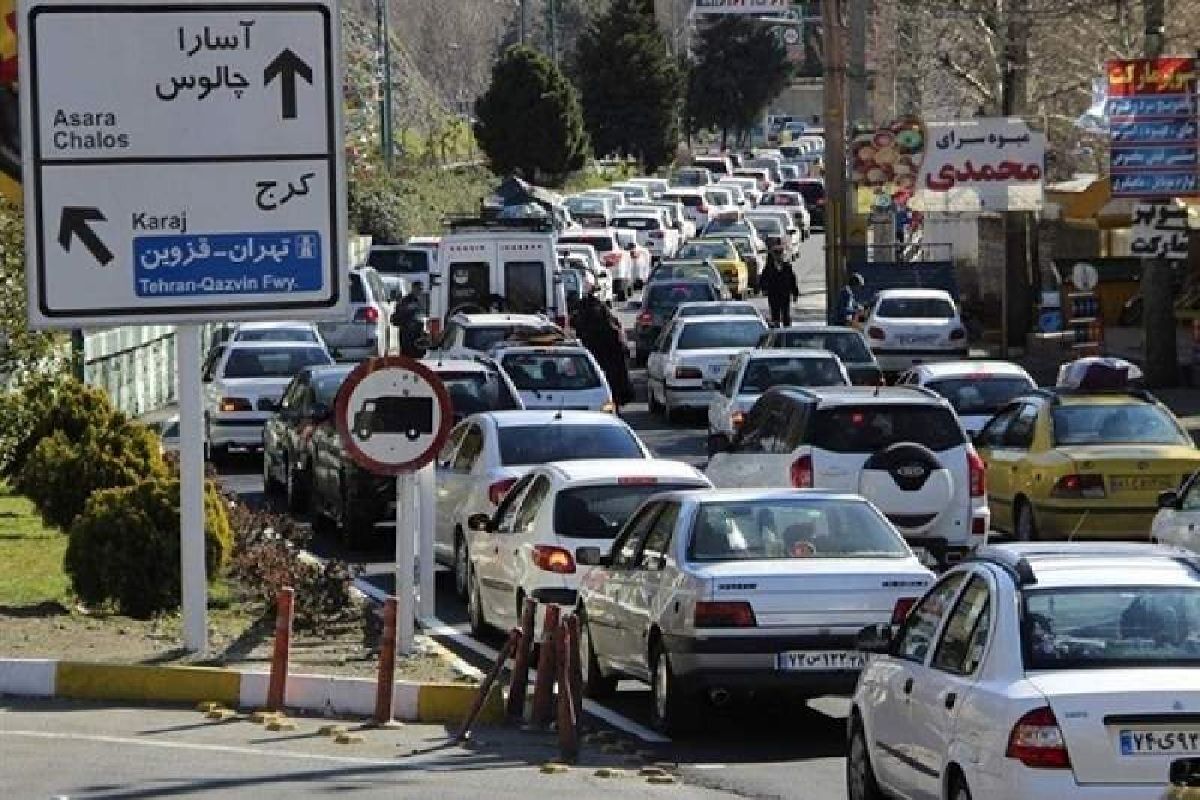 فقط این افراد می‌توانند در جاده چالوس تردد کنند