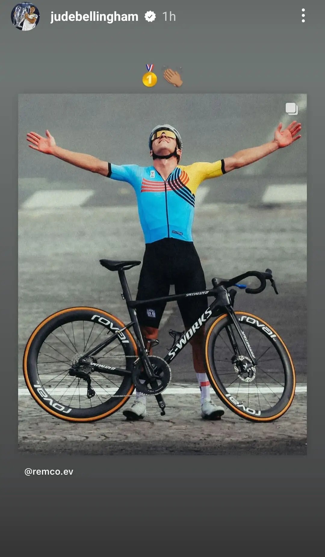 واکنش ستاره رئال مادرید به تقلید قهرمان المپیک از او +عکس