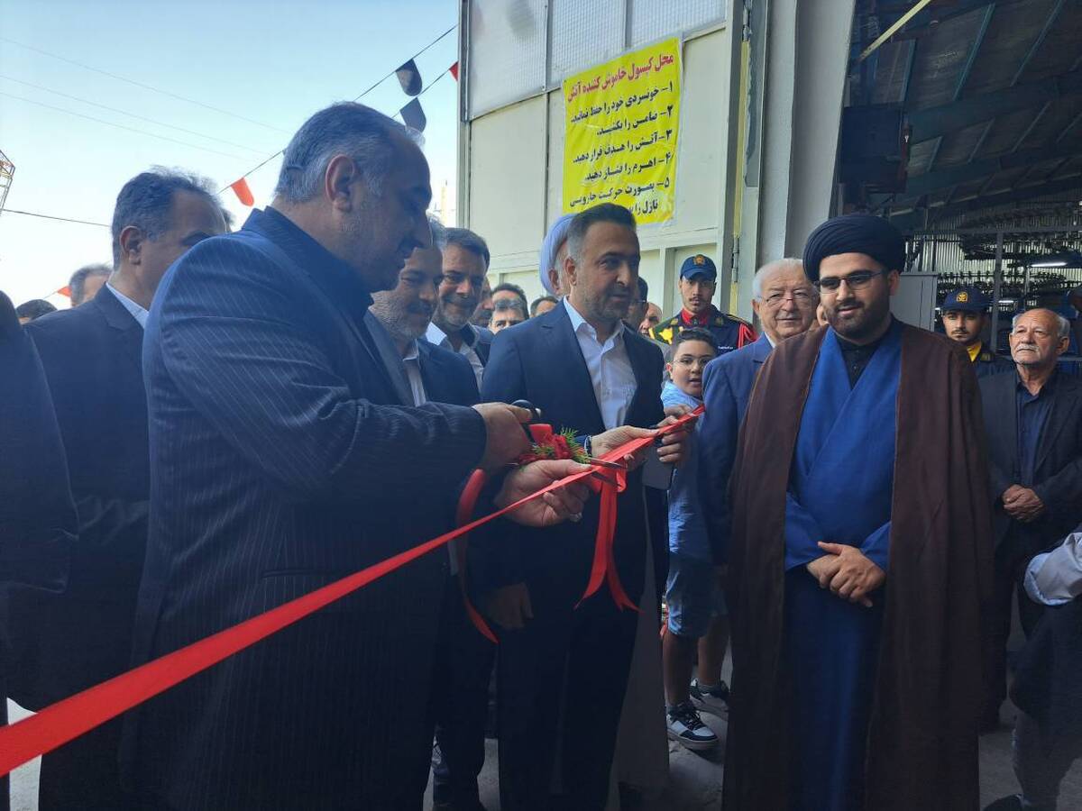 کارخانه بافندگی و لمینت زندان مرکزی گرگان افتتاح شد