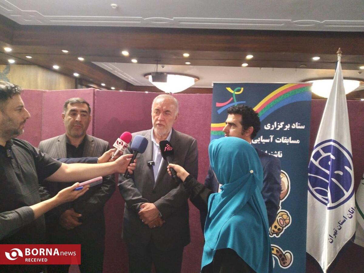 استاندار تهران: کنفدراسیون  ورزش‌های ناشنوایان آسیا باید تا ۱۰ روز آینده تکلیف را مشخص کند