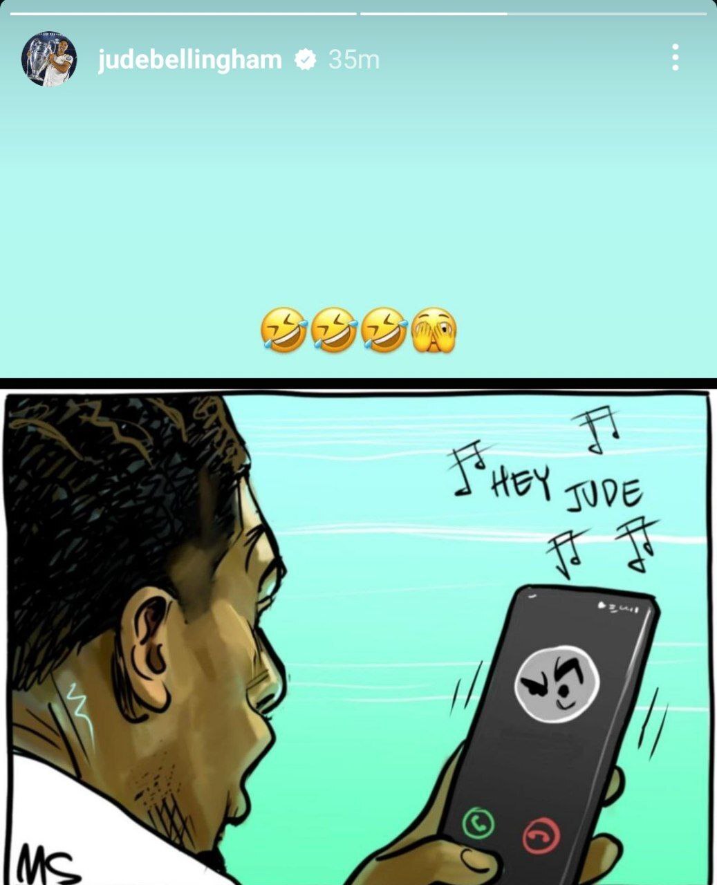 بلینگام جواب آنچلوتی را داد! + عکس بلینگام جواب آنچلوتی را داد! + عکس