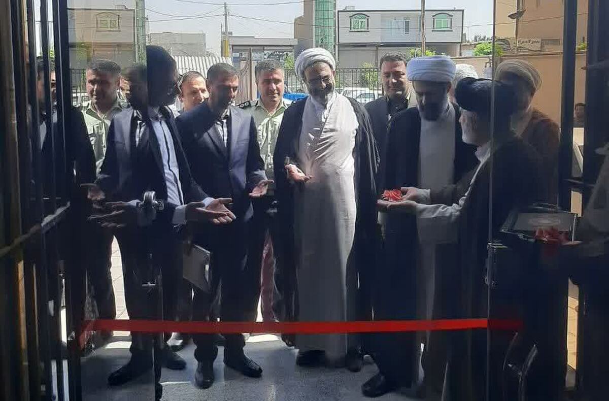 افتتاح ساختمان دادگاه حوزه قضایی بشاریات در شهرستان آبیک