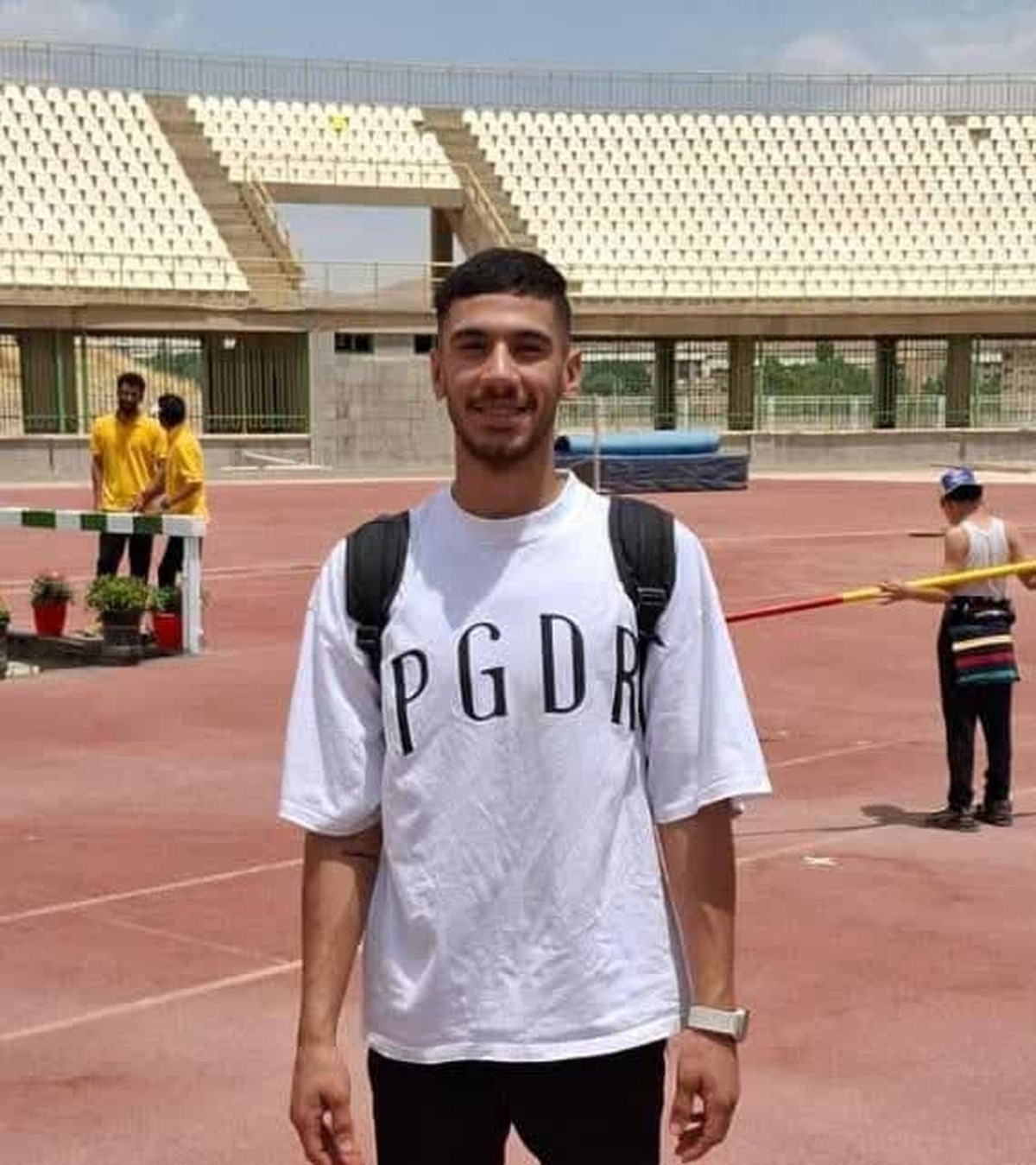 قهرمانی ورزشکار خوزستانی در رقابت های پرش با نیزه کشور