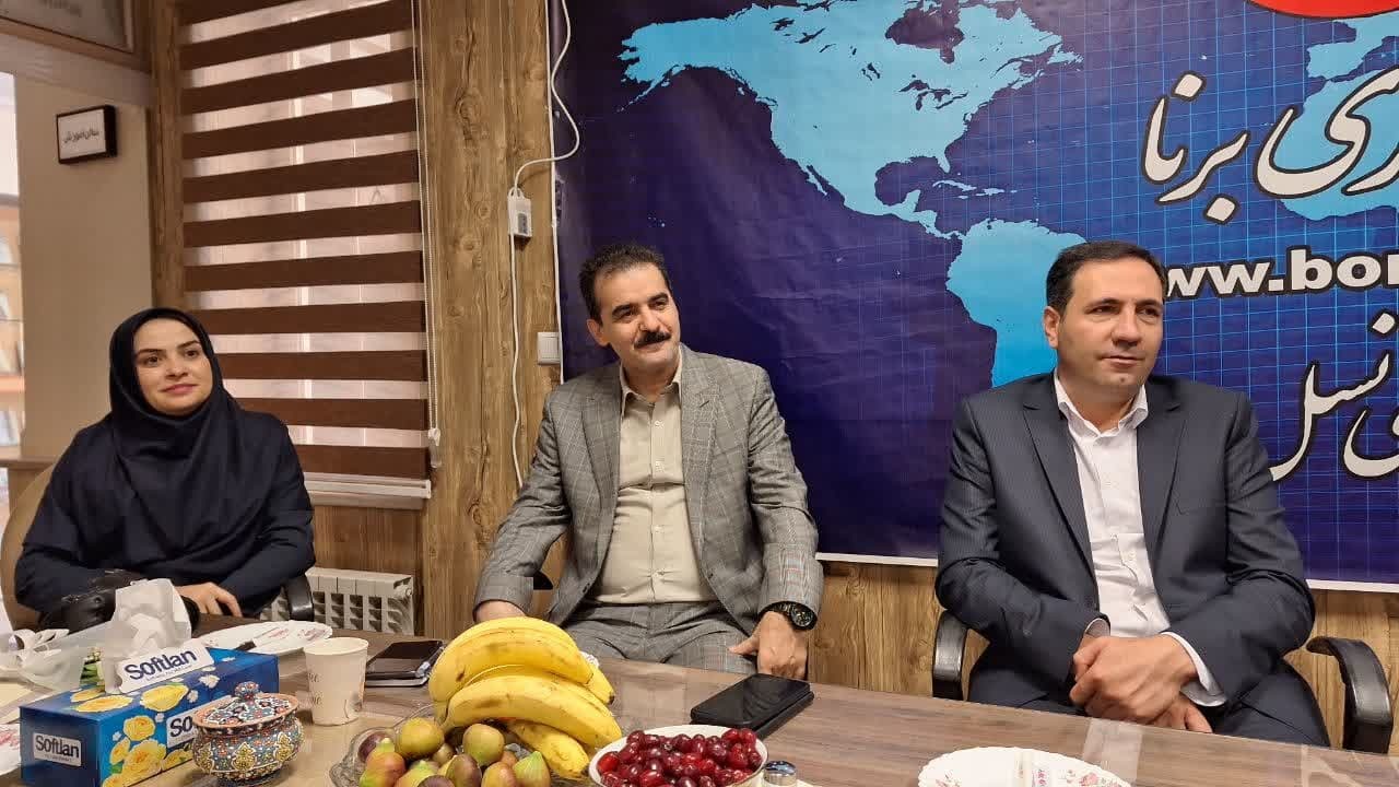 حضور مدیران دستگاههای اجرایی استان قزوین در خبرگزاری برنا