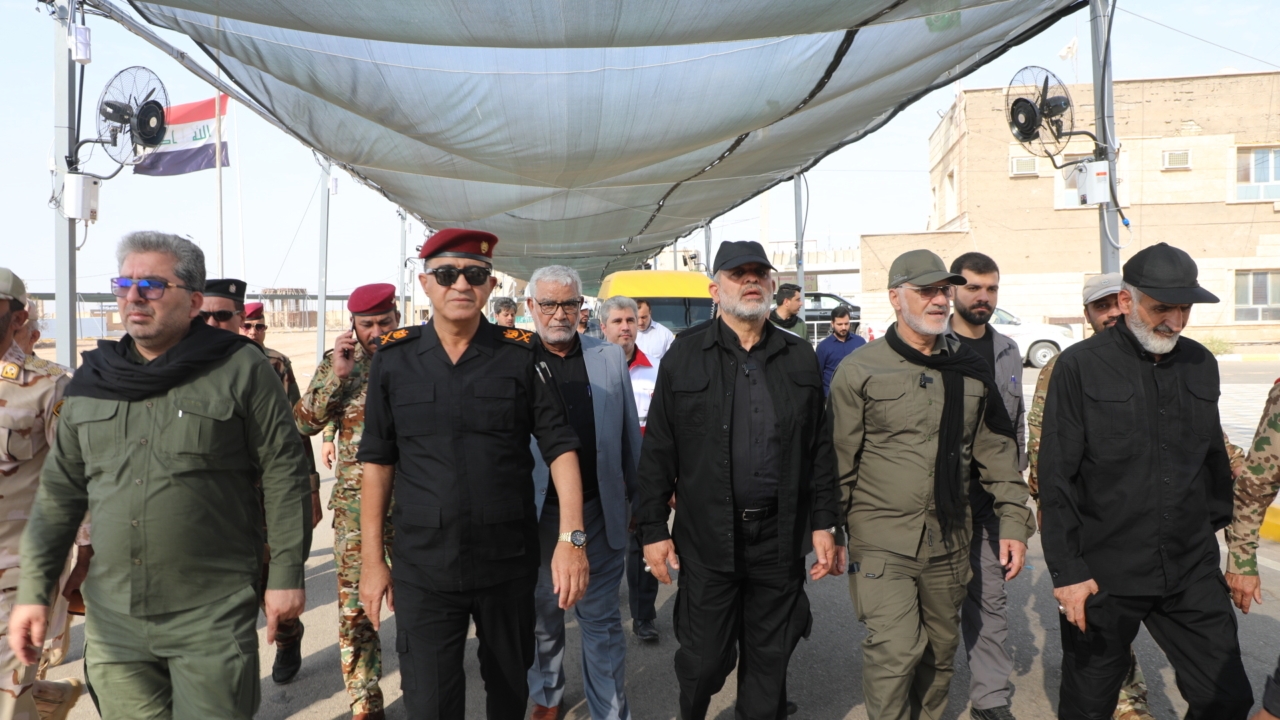  وزیر کشور از پایانه های مرزی چذابه و شیب عراق بازدید کرد