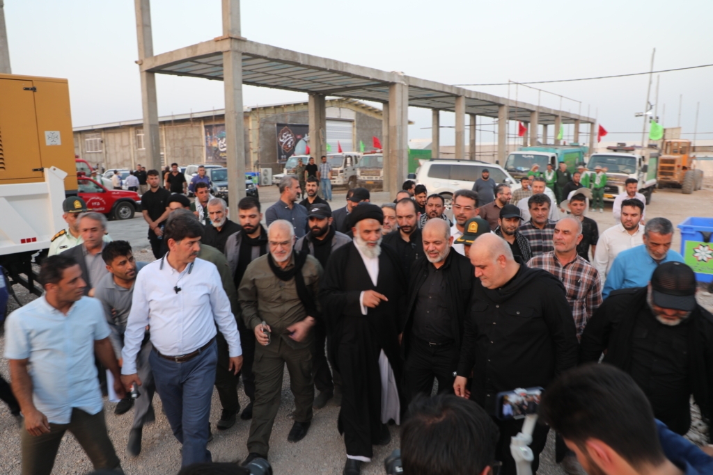 وزیر کشور از مرز اربعینی شلمچه بازدید کرد وزیر کشور از مرز اربعینی شلمچه بازدید کرد