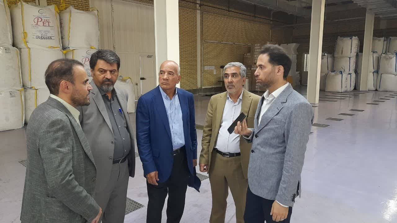 مدیرکل دفتر صنایع منسوجات و پوشاک وزارت صمت از چند واحد صنعتی قزوین بازدید کرد