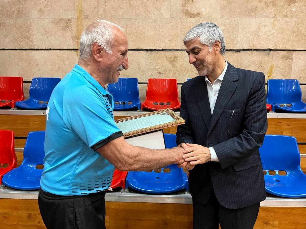 دیدار وزیر ورزش و جوانان با منصور برزگر