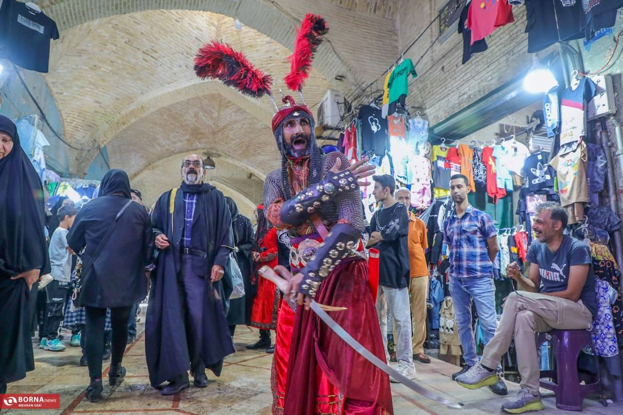 نگاهی به آیین‌های محرم در سرزمین آفتاب/ طنین چِغچِغه‌های انجدانی‌ها در ماه محرم