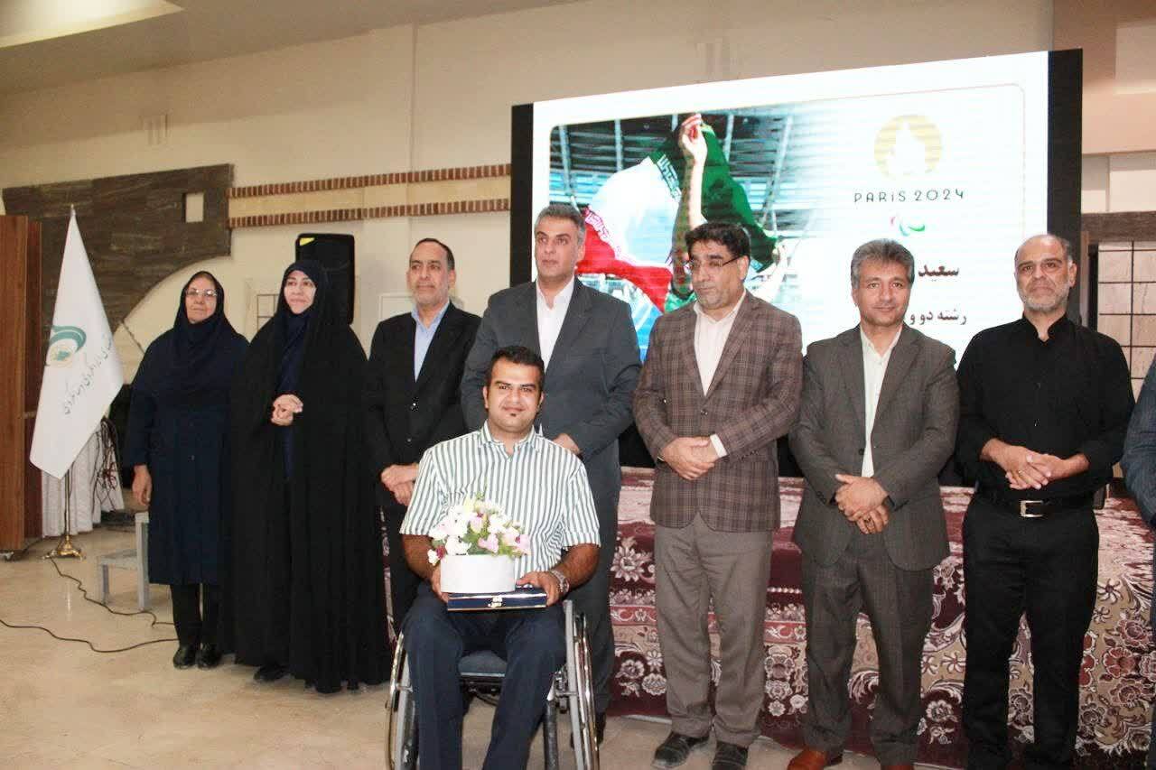 نمایندگان ورزش استان کرمان در رقابت‌های پارالمپیک بدرقه شدند