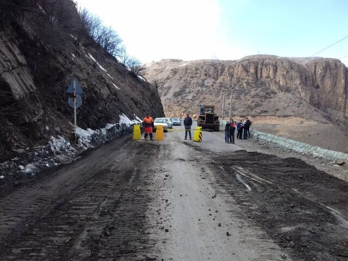 آغاز عملیات ایمن سازی نقطه حادثه خیز جاده چالوس