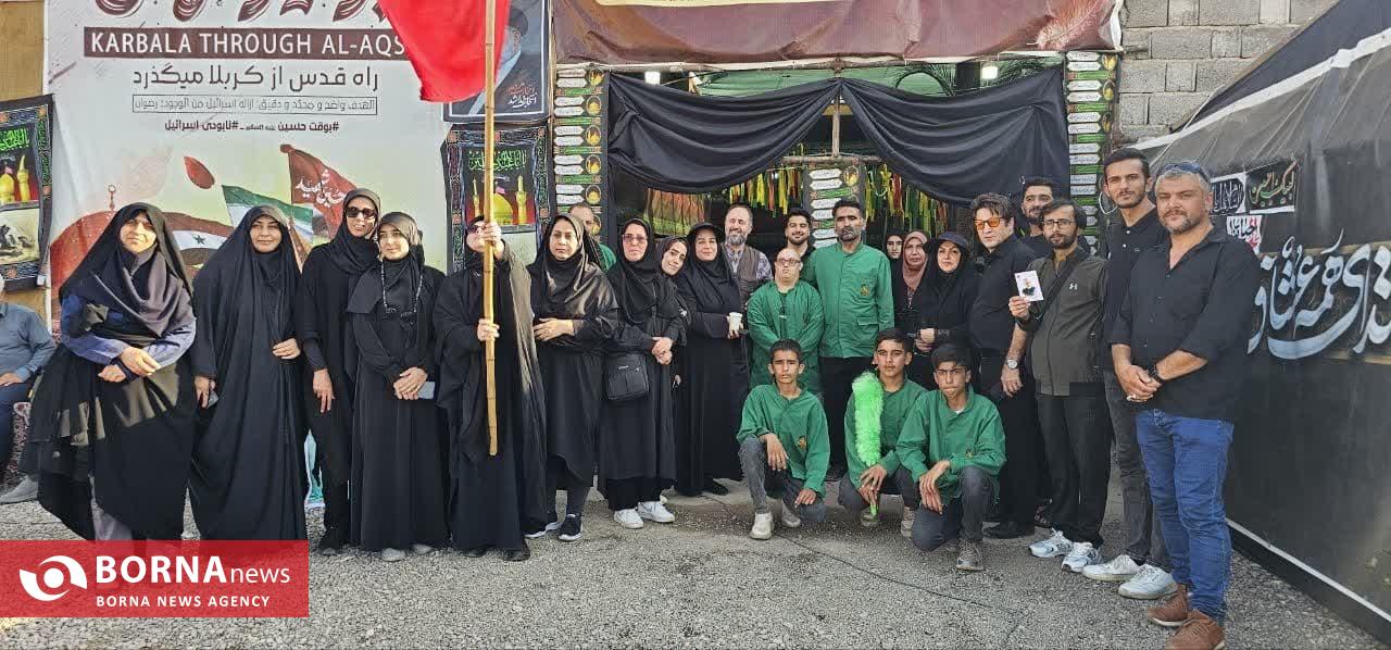 موکب قافله عاشقی پذیرای روزانه ۵۰۰۰ زائر است موکب قافله عاشقی پذیرای روزانه ۵۰۰۰ زائر است