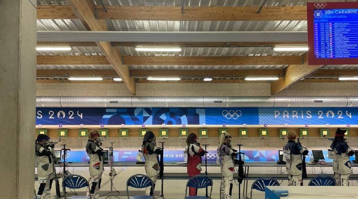 المپیک پاریس ۲۰۲۴ / رکوردشکنی چهل امیرانی و امینی برای تفنگ ۱۰ متر ایران 