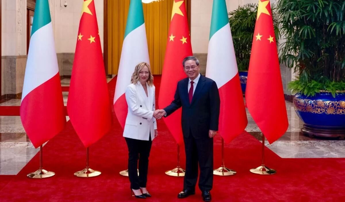 وعده نخست وزیر ایتالیا برای آغاز همکاری مجدد با چین
