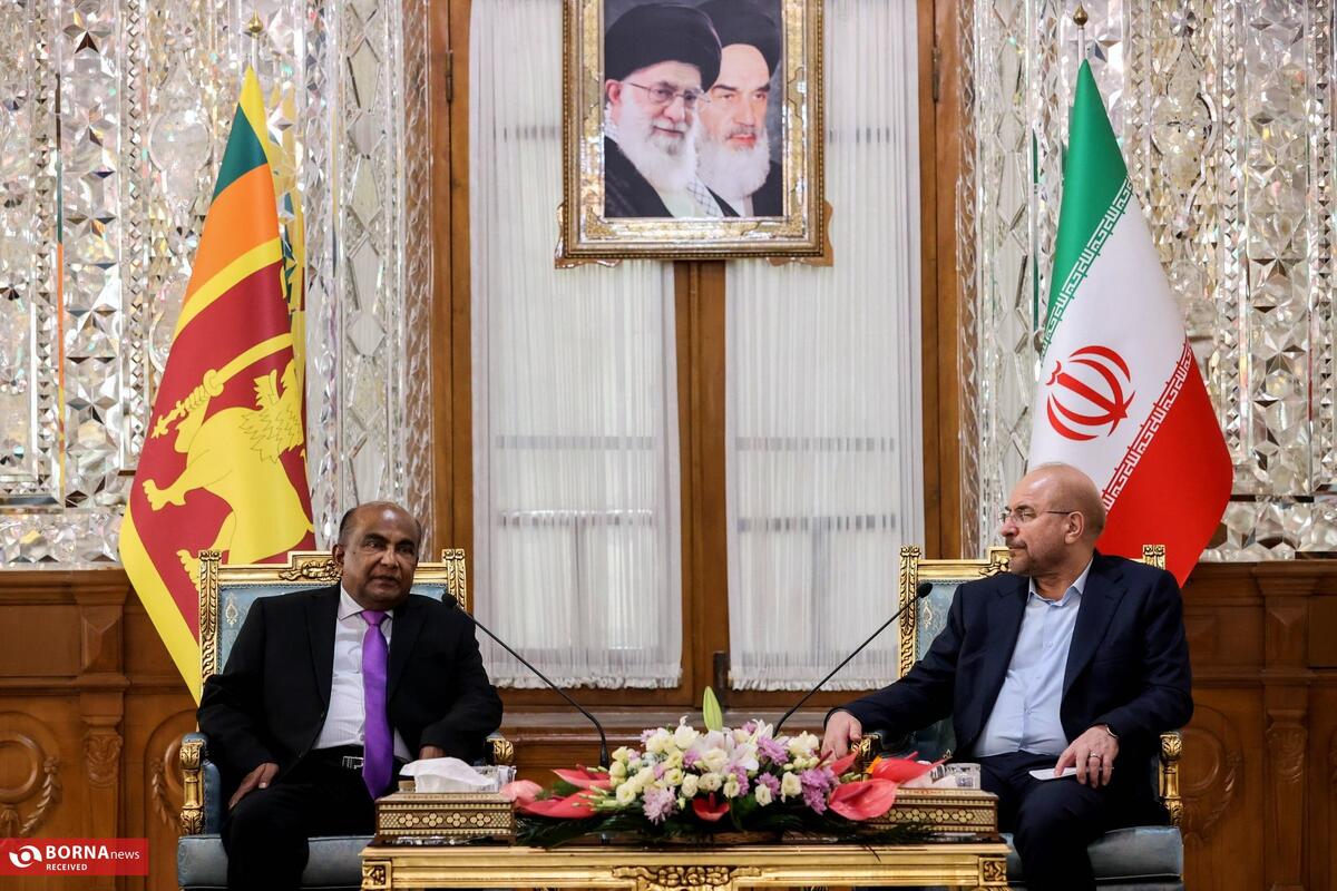 قالیباف: ایران و سریلانکا با توسعۀ کریدورهای مشترک می‌توانند اقتصادشان را تقویت کنند