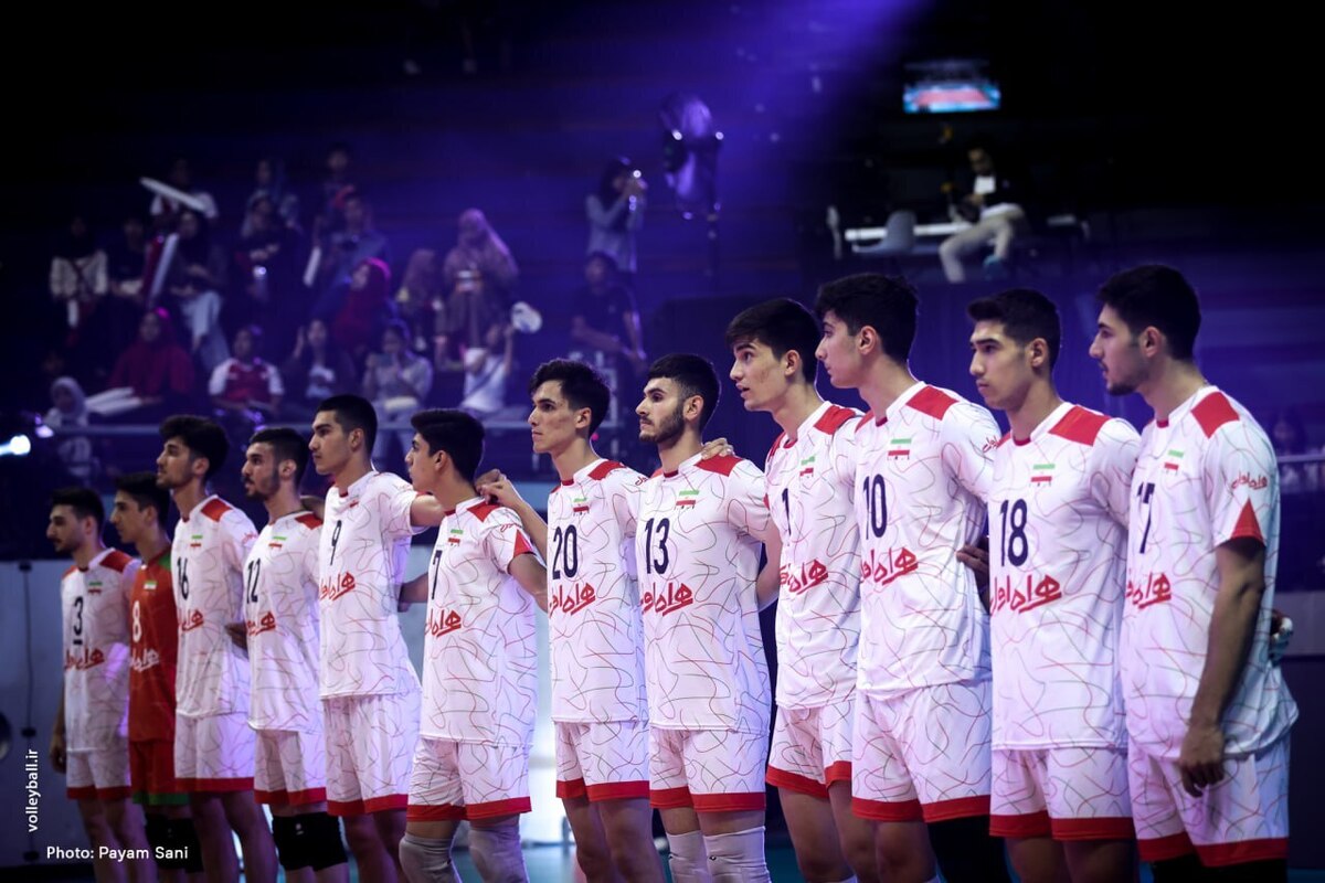 جوانان والیبال ایران با هت تریک بر بام آسیا ایستادند