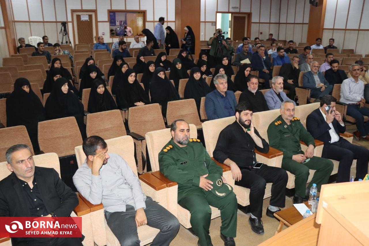 برگزاری مراسم عزاداری سالروز رحلت پیامبر گرامی اسلام، شهادت امام حسن(ع) در دانشگاه لاهیجان