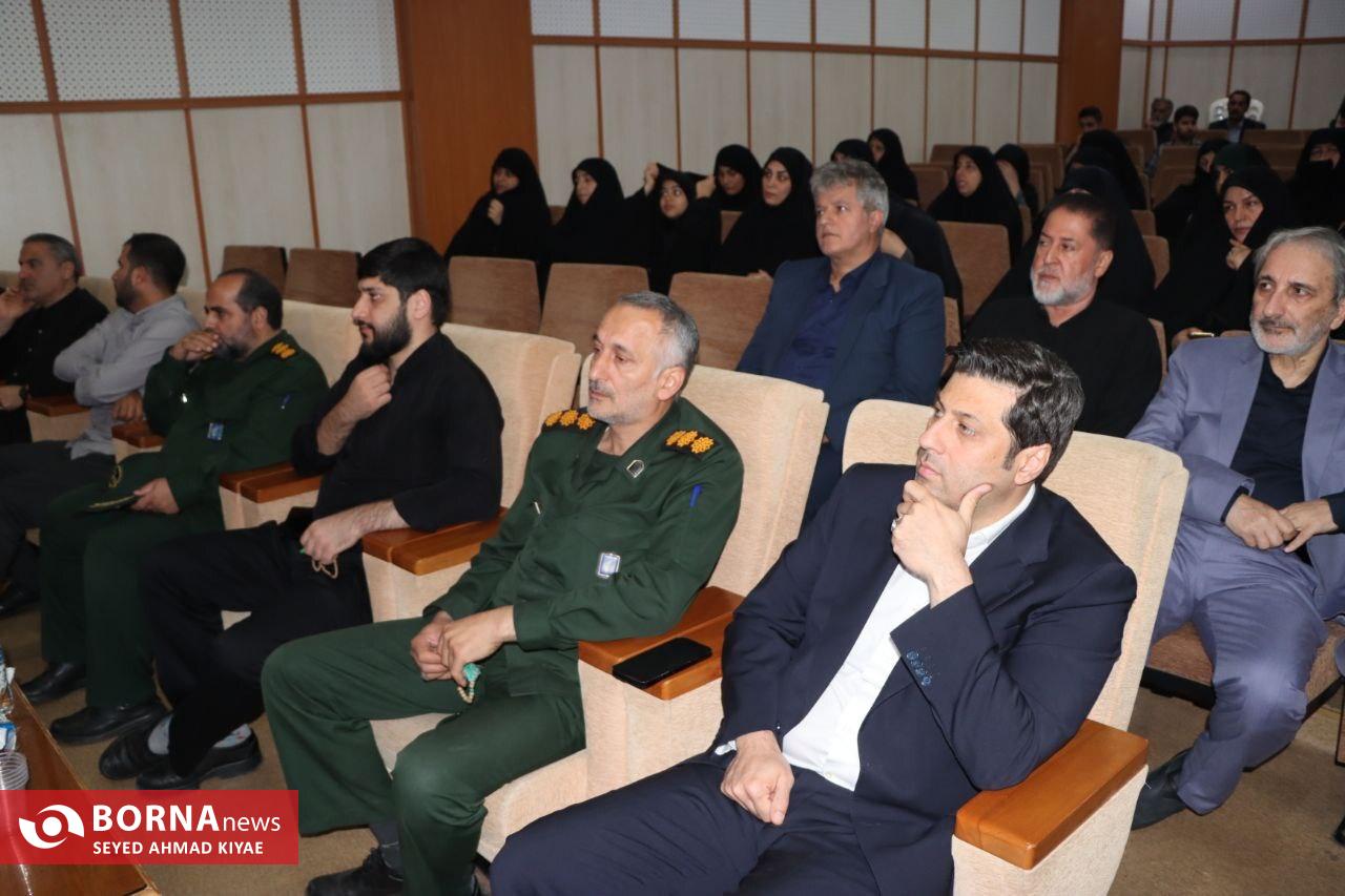 برگزاری مراسم عزاداری سالروز رحلت پیامبر گرامی اسلام، شهادت امام حسن(ع) در دانشگاه لاهیجان