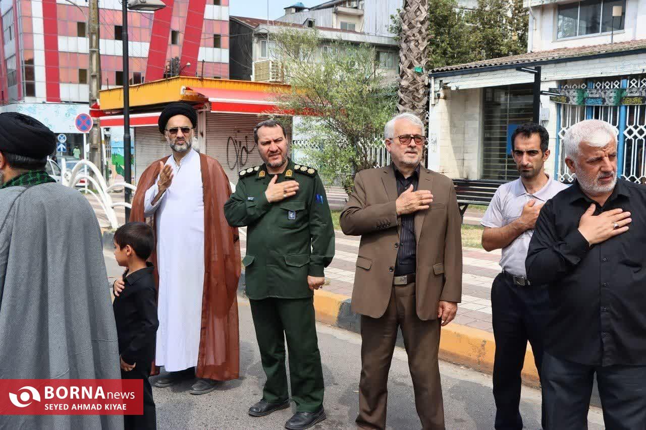 مراسم عزاداری روز بیست و هشتم ماه صفر در لاهیجان