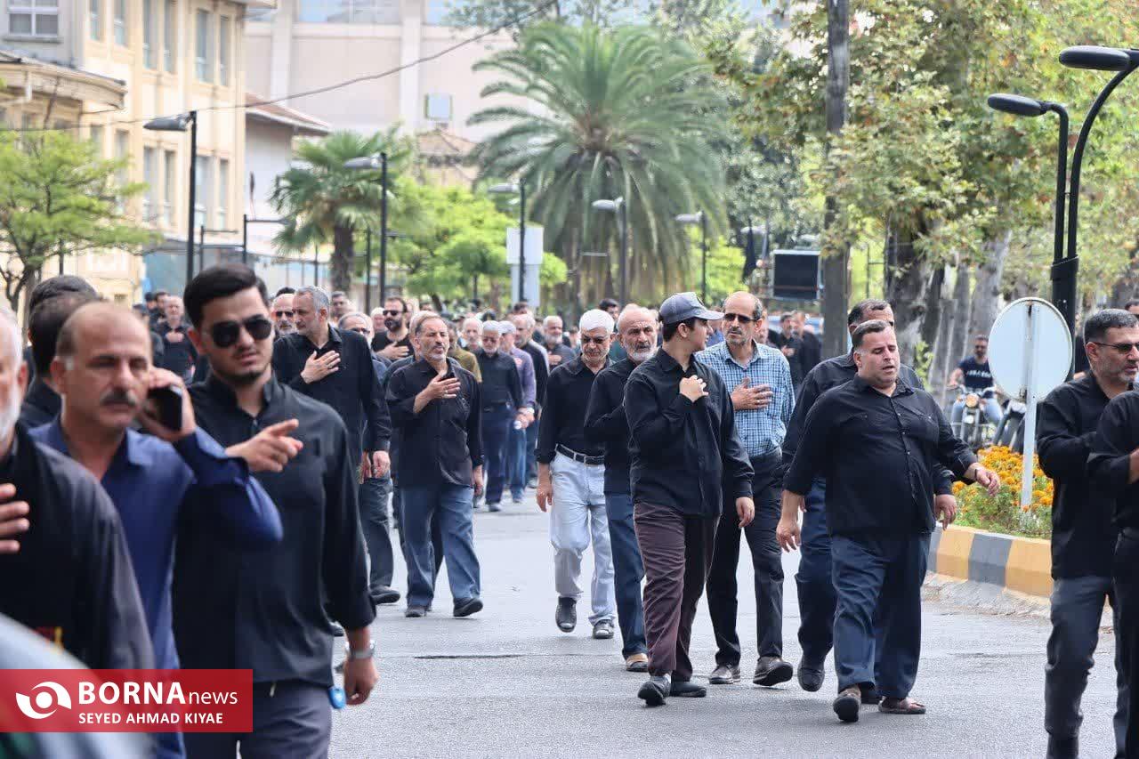 مراسم عزاداری روز بیست و هشتم ماه صفر در لاهیجان