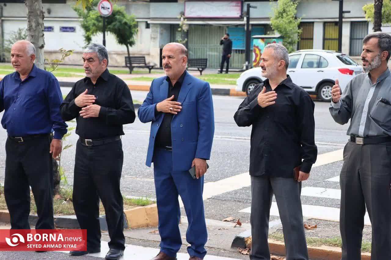 مراسم عزاداری روز بیست و هشتم ماه صفر در لاهیجان