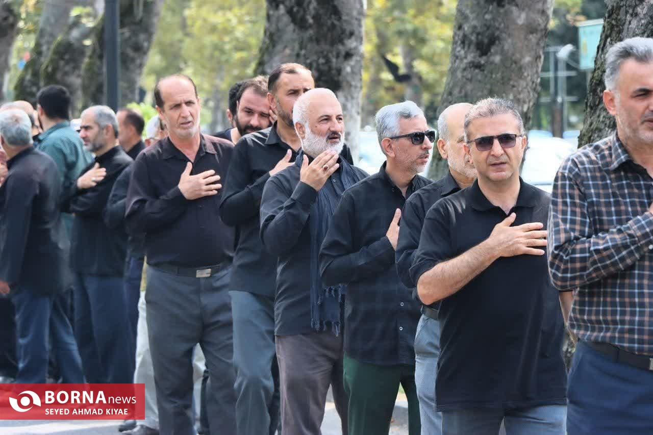 مراسم عزاداری روز بیست و هشتم ماه صفر در لاهیجان